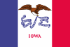 Iowa 깃발