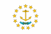 Rhode Island 깃발