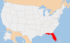 Florida 지도